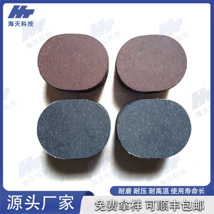 Source manufacturer directly supplies oval brake blocks and friction blocks for punch presses and pressure machines in Jinan, Erji, Gaomi, and Rongcheng.