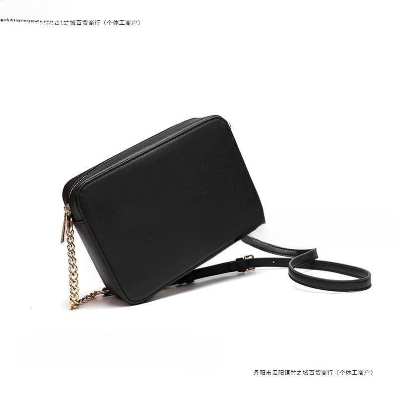2023 New Women's Square Shoulder Bag Crossbody Bag European and American Solid Color Summer Small Bag Black Red Blue Soft