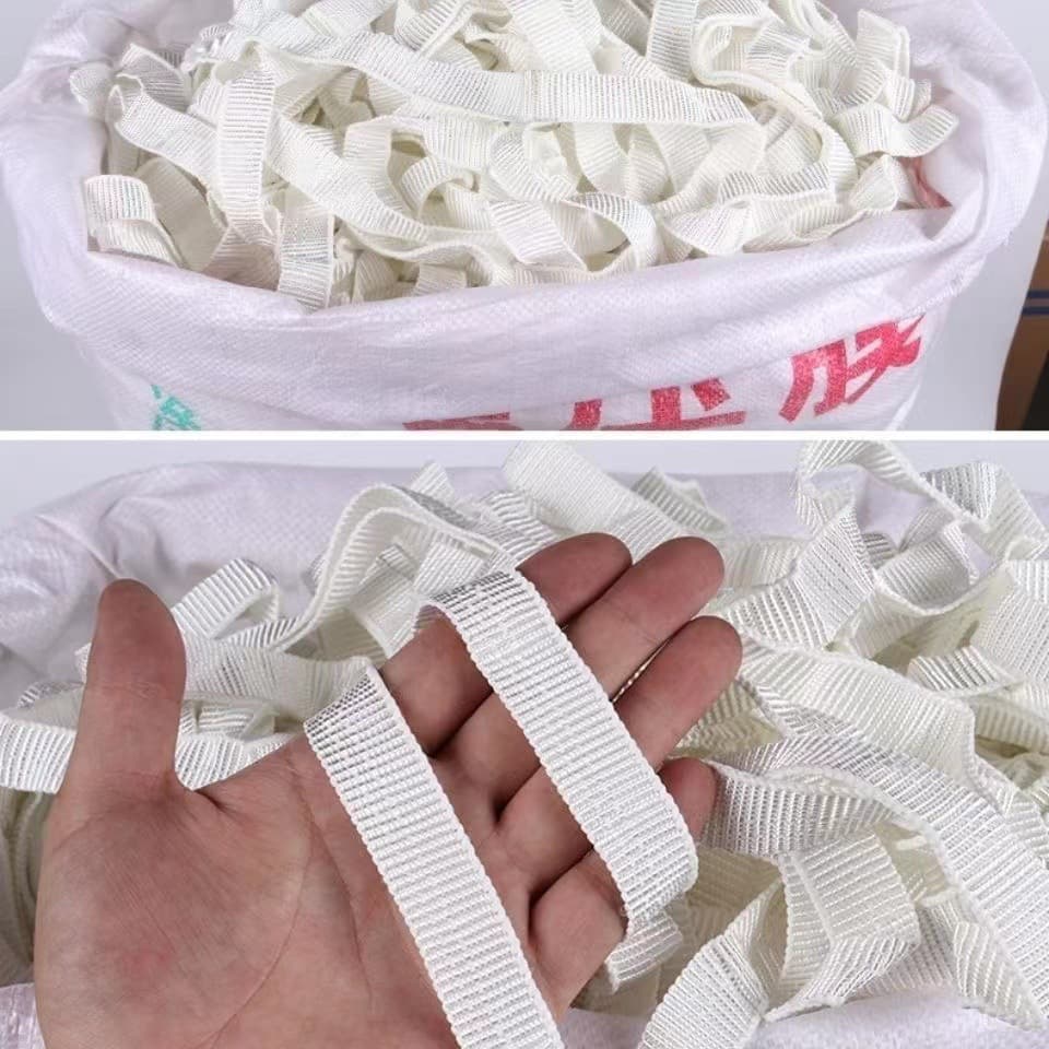 Manufacturer wholesale thickened non-elastic agricultural greenhouse anti-aging high-strength polyester film pressing line rope, bandage, greenhouse rope.