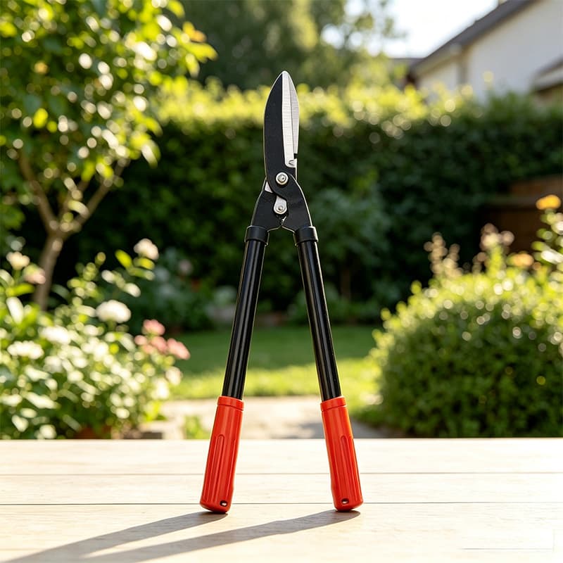 Spot telescopic fence gardening scissors lawn pruning straight head pruning shears greening garden tools tea tree scissors