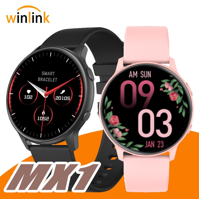 Wei Li MX1 smart watch, heart rate, blood pressure, blood oxygen, sleep, call information reminder, game, step counting, healthy exercise