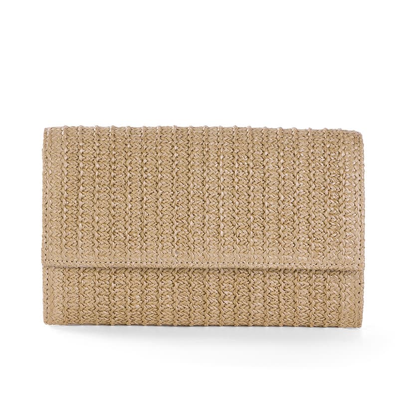 Women's handbag, 2025 summer new style, resort style, straw woven clutch, small square bag, crossbody/shoulder bag, cross-border women's bag