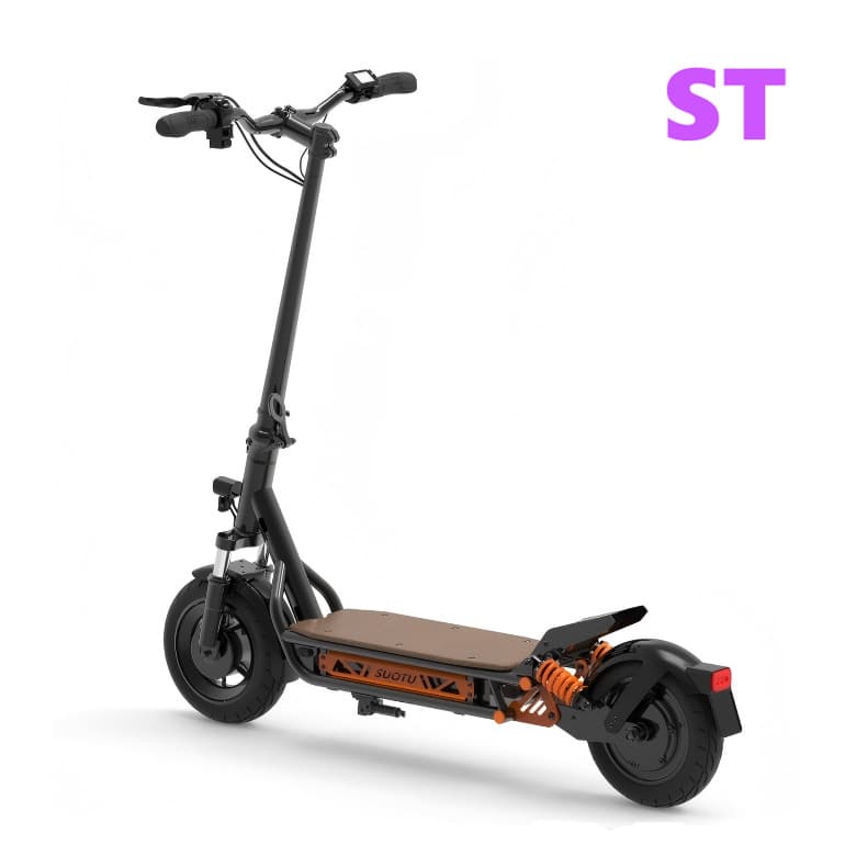 New electric scooter long range electric scooter 48V500W folding scooter 10-inch tubeless tire travel