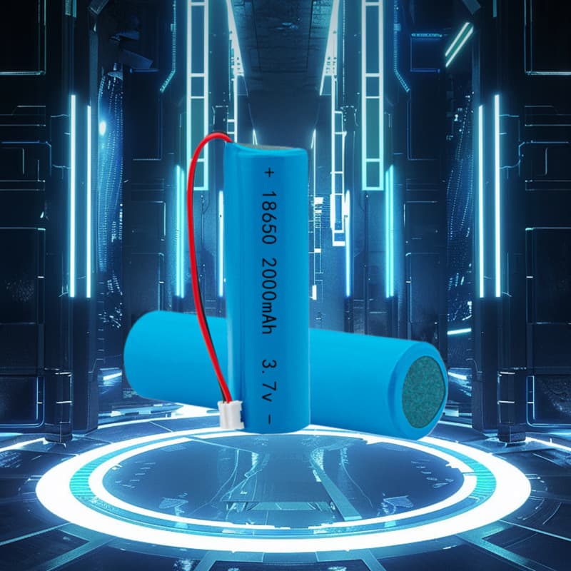 18650 Lithium Battery 3.7V 2000mAh Neck Fan Power Battery Pack Dedicated Rechargeable 18650 Cell