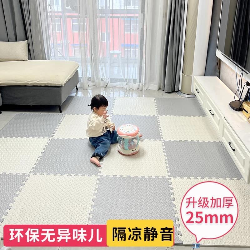 Foam Floor Mat Interlocking Kids Crawling Mat Bedroom Tatami Floor Pad Puzzle Playmat Anti-Slip Carpet
