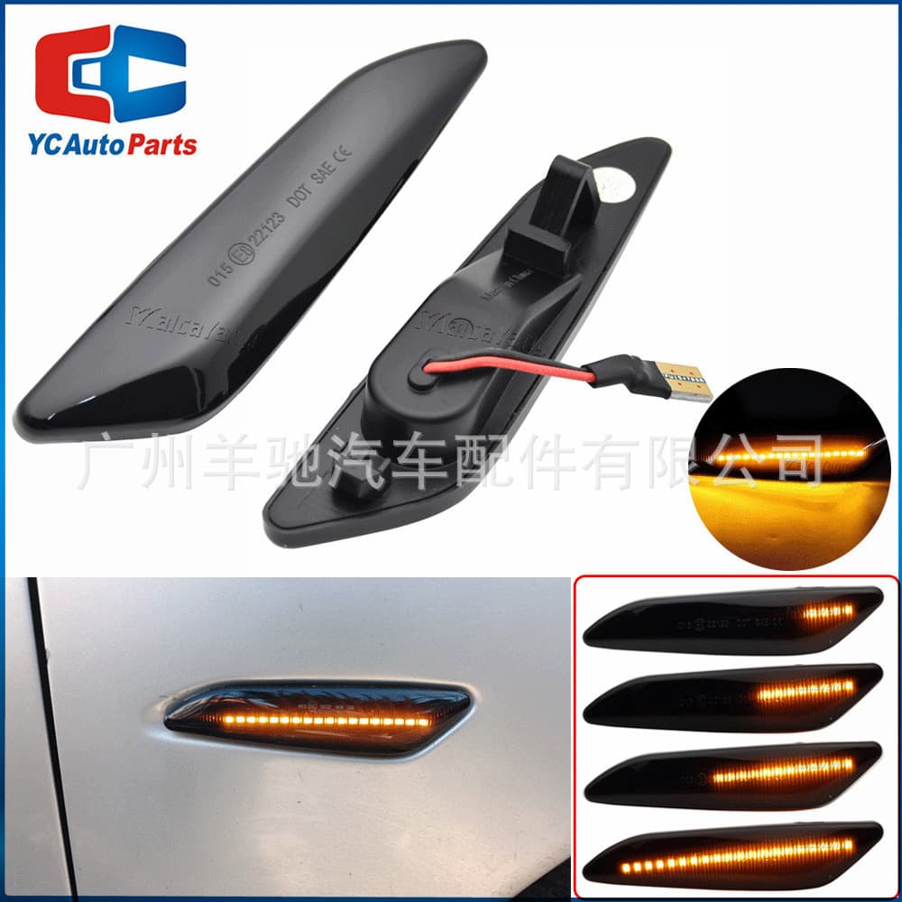 Suitable for Alfa Romeo 147 156 Fiat Chrysler LED fender lights turning edge lights