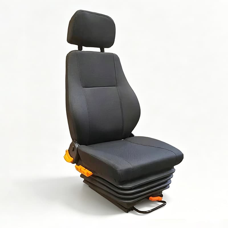 Mining Engineering Vehicle Air Suspension Seat Manufacturer Dump Truck Tractor Paver Pneumatic Floating Driver Seat
