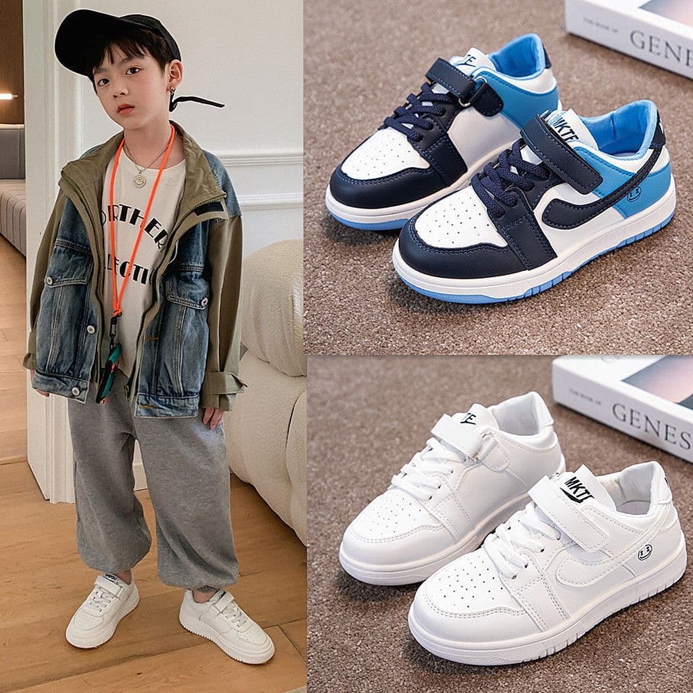 Children's Sneakers 2025 Autumn Unisex Casual Plimsolls Comfortable Low-Top AJ Breathable Soft Sole Versatile Style