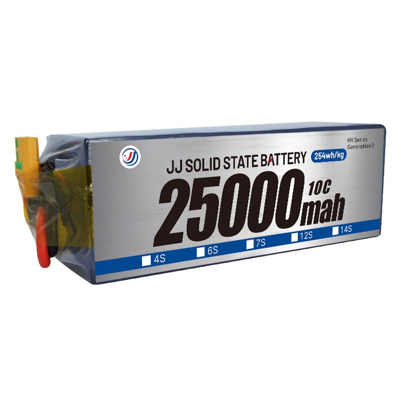 Jiujiang High Voltage High Rate Solid State Lithium Battery 25000mAh Robot Battery for Surveying, Aerial Photography, FPV