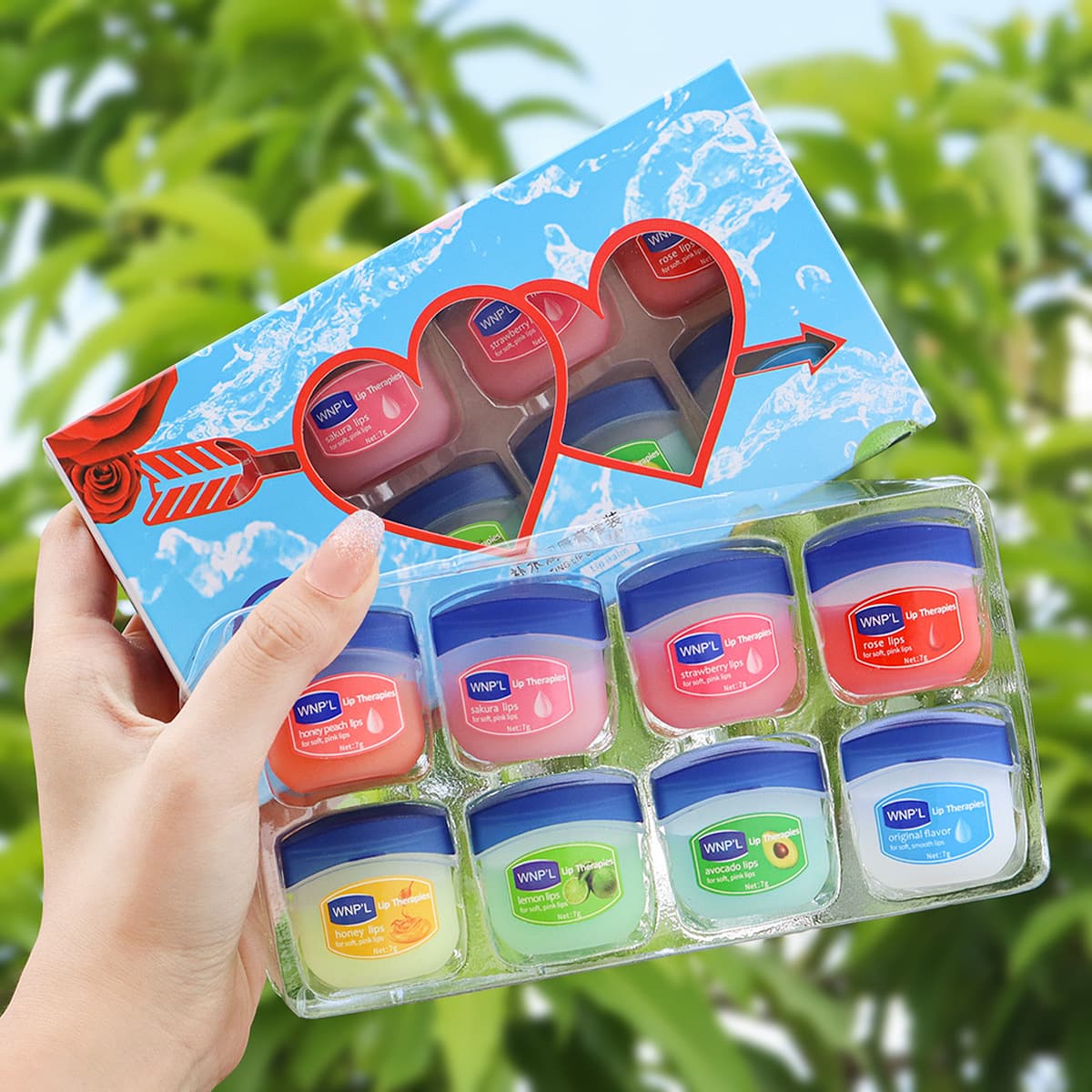 Vaseline Lip Balm Set Hydrating Moisturizing Lip Mask Repair Men Women Lighten Lines Oil Gloss