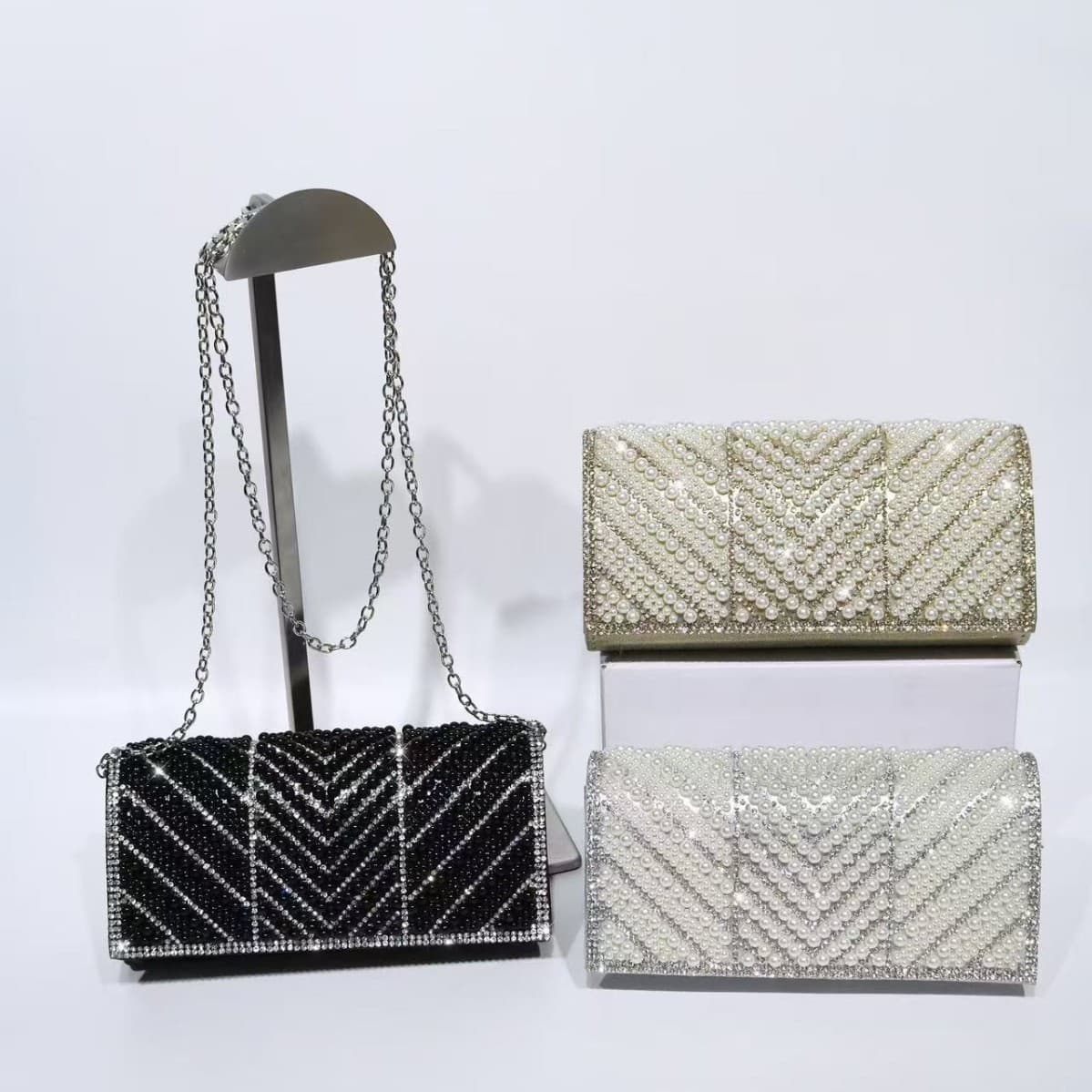 Cross-border new style Yingmi small square bag ladies European and American celebrity banquet bag banquet dress dinner bag handheld