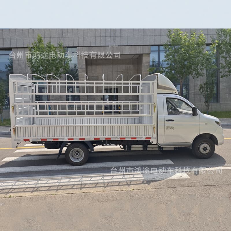 Cross-border New Energy Mini Truck Cargo Pickup Truck License-able Electric Truck High-sided Load Electric Vehicle