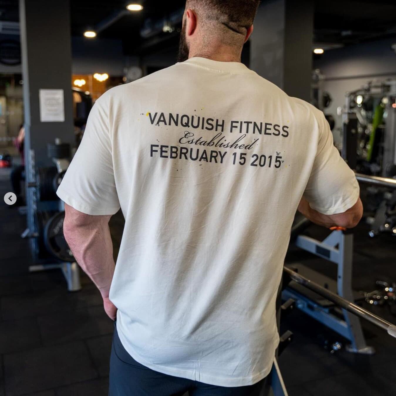 VQ New Muscle Gym Brother Men's T-Shirt Spring Summer Crew Neck Cotton Casual Running Short Sleeve Tee