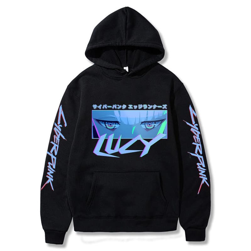 Cyberpunk: Edgerunners Lucy Harajuku Sweater Autumn Winter Hoodie
