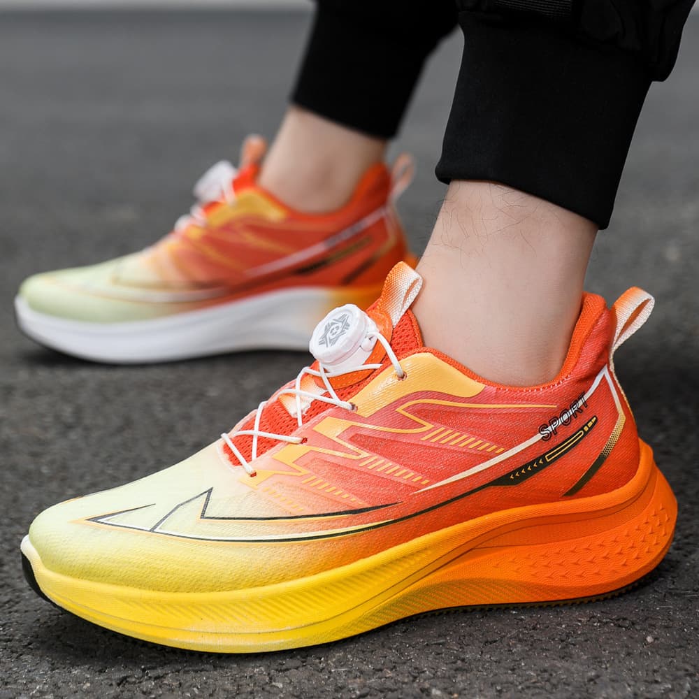 Men's Summer New Style Sports Shoes Cross-border Large Size Korean Fashion Running Shoes Breathable Mesh Casual Dad Shoes