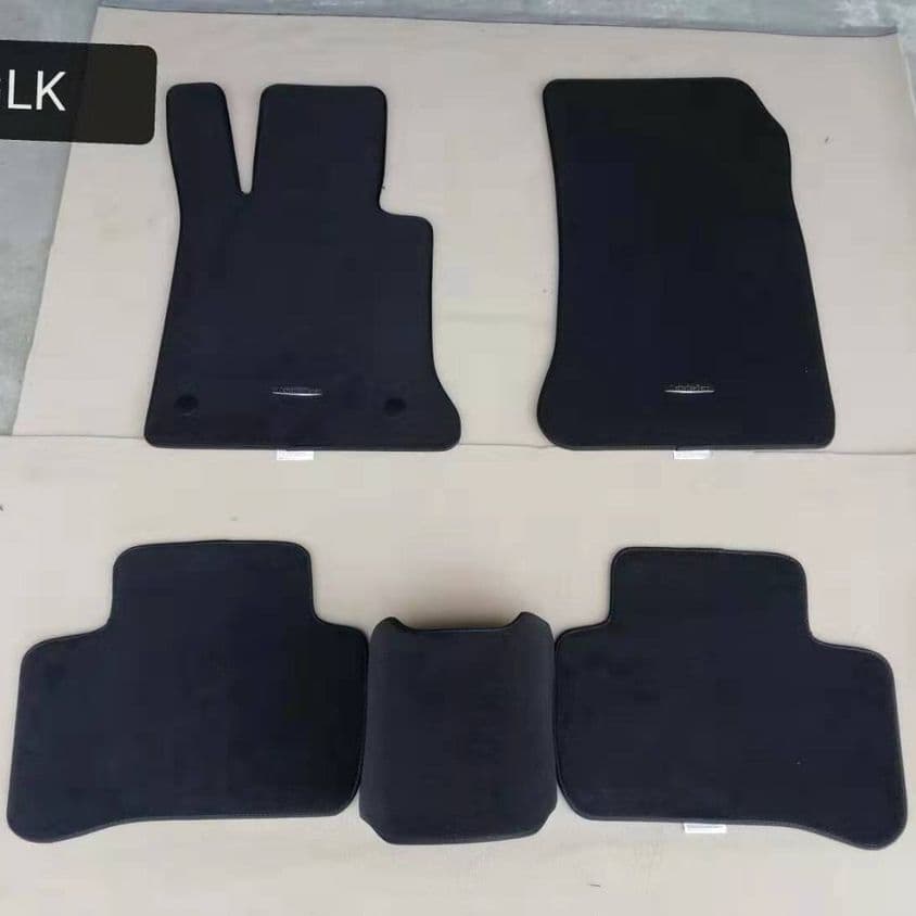 Mercedes-Benz Floor Mats Original Velour E-Class Long Wheelbase S-Class C-Class GLK GLC A/B Class ML Carpet Floor Mats