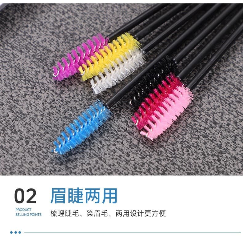 Factory Eyelash Brush Eyebrow Brush Spiral Brush Disposable Makeup Brush False Eyelash Brush Eyelash Comb Eyelash Curler Eyelash Brush