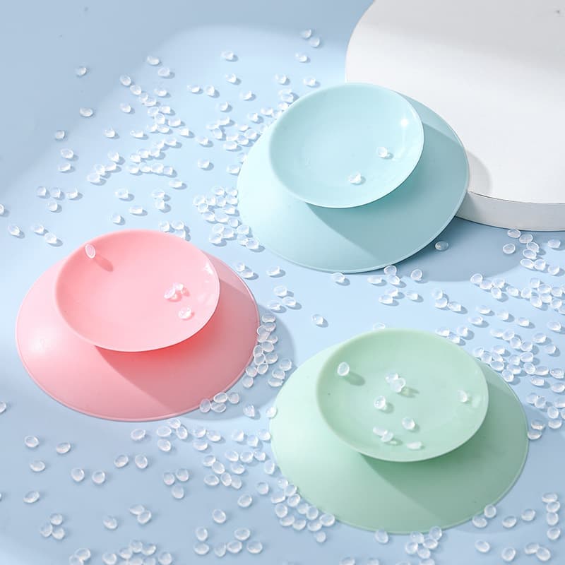 Silicone suction cup anti-slip silicone mat, children's suction cup bowl mat, baby suction cup sticker, double-sided large area suction cup placemat