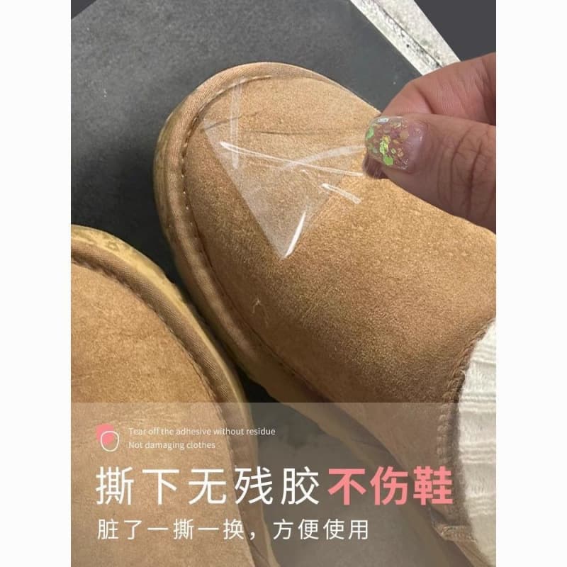 Rainy Day Dry Shoes Transparent Toe Guard Dirt and Waterproof Device, Unisex Rain Shoe Covers for Outdoor Wear, Student Foot Protectors