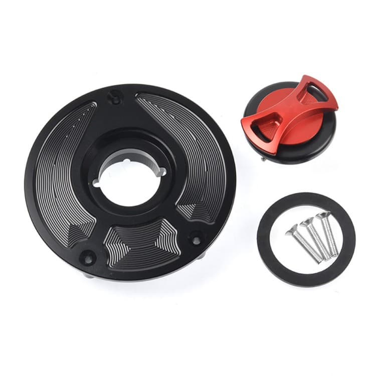 Suitable for Honda VFR400 VFR750 VFR800 modified CNC keyless quick twist fuel tank cap and filler cap