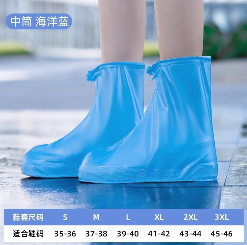Wholesale Wear-Resistant Adult Rain Boots, Men's and Women's Snow and Rain Protection, Anti-Slip, Simple and Fashionable