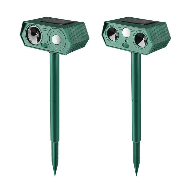 Cross-border Outdoor Solar Animal Repeller Rodent Repeller Infrared Motion Sensor Bird Repeller Insect Repeller Solar Powered