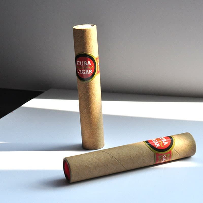 Realistic cigar props, cigarette models, prank Cuban fake cigars, performance toys, show items, rich people with big gold chains