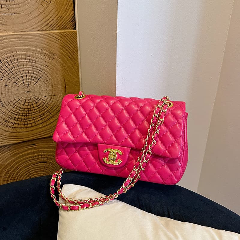 2026 New Style Classic Chanel-Style Underarm Bag Crossbody Bag Handbag Quilted Small Square Bag Daily Commuter Women's Bag