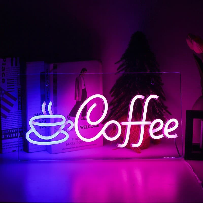 Amazon Bestseller LED Backlit Neon Sign Romantic Glowing Light Bar Decorative Light Trendy Neon Atmosphere Light