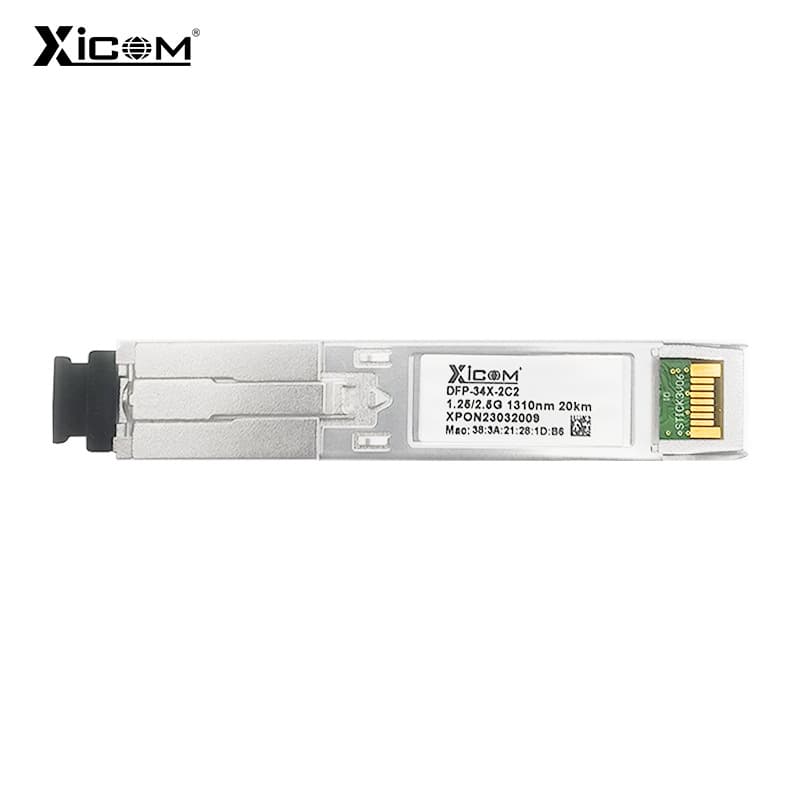 1.25G XPON/EPON/GPON STICK 1310nm 20km SFP Modules