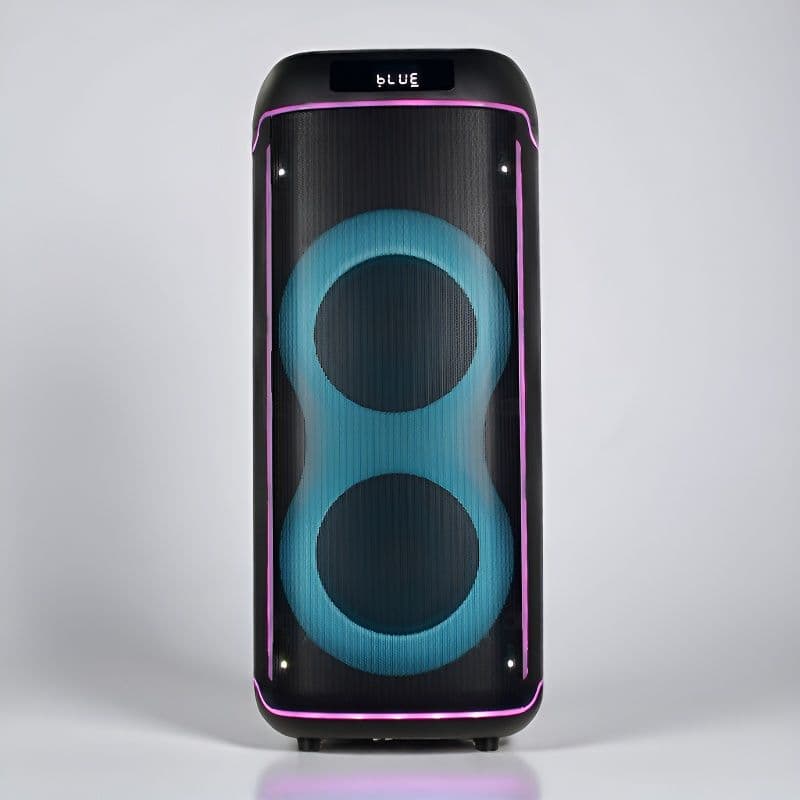 Kemi High-Power Outdoor Square Dance Karaoke Bluetooth Speaker with Dual Wireless Microphones