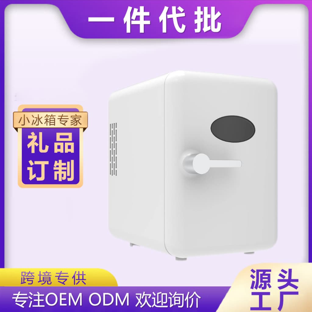 4L Mini Car Fridge for Cosmetics, Portable Makeup Refrigerator for Home and Dorm Use