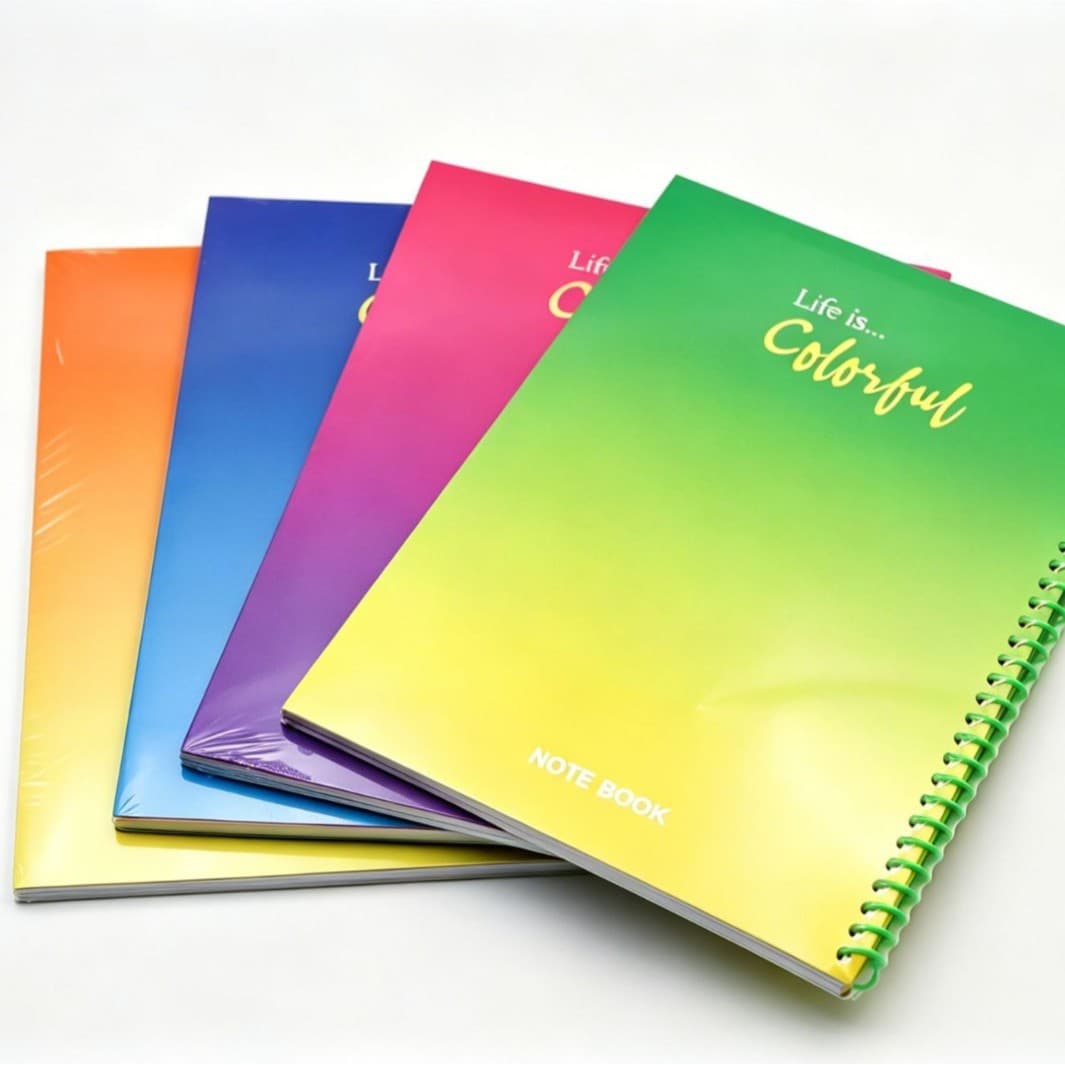 20*27 PP printing creative plastic single coil 200 pages color aven