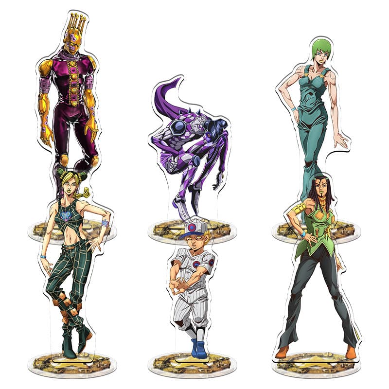 Quality stand seamless sandwich inner print JOJO's Bizarre Adventure Stardust Crusaders Stone Ocean anime merchandise