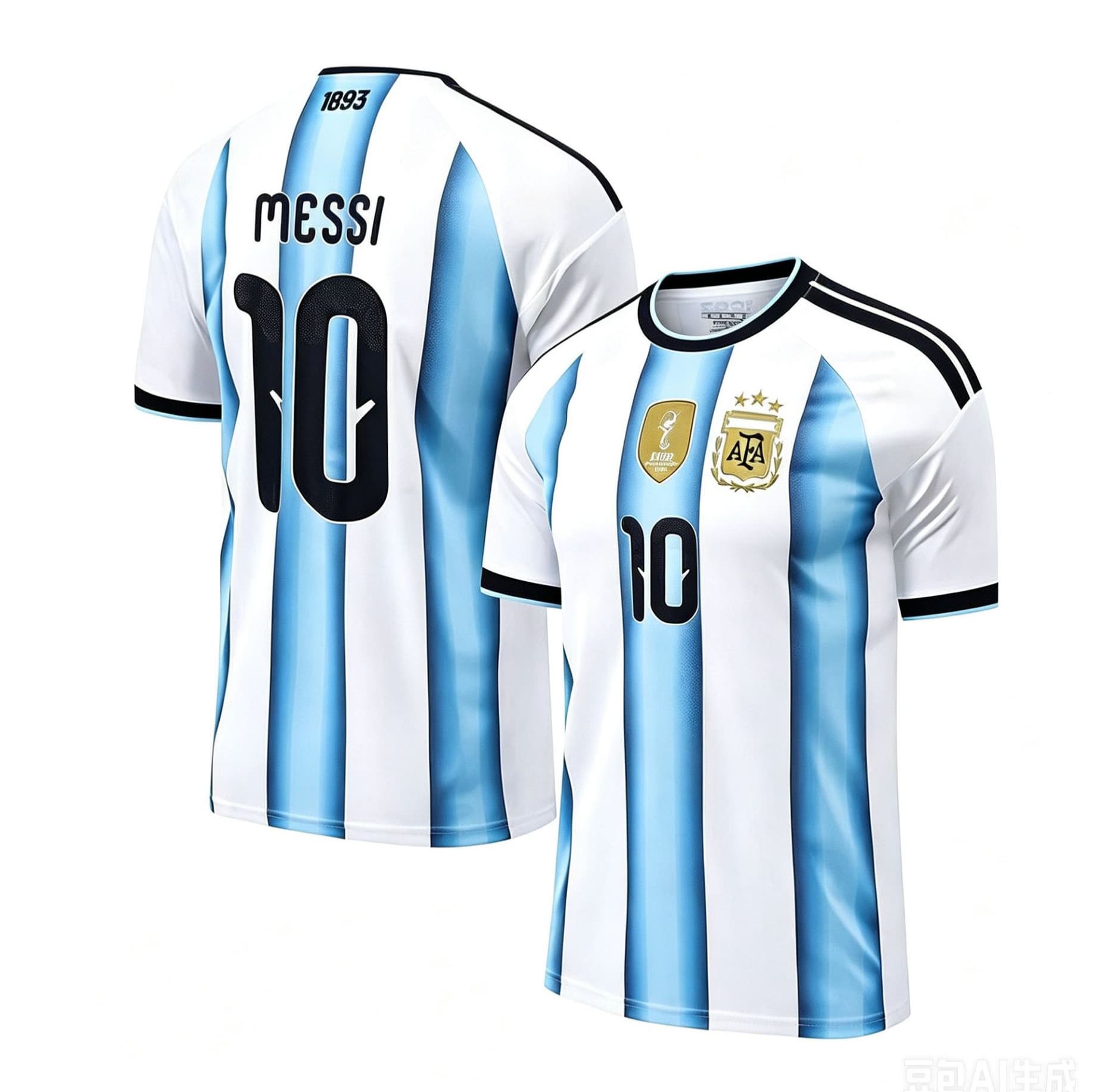 2026 Cross-Border World Cup Hot Selling Argentina Messi New Football Jersey Fans Casual Sports Short Sleeves