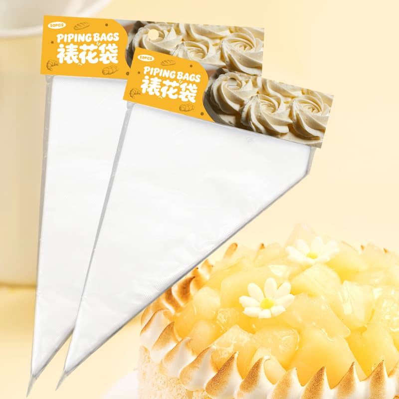 Hanging Hole Series Cake Style Piping Bags Disposable Food Grade Cream Cake Baking Tool for Meringue and Baby Food Piping
