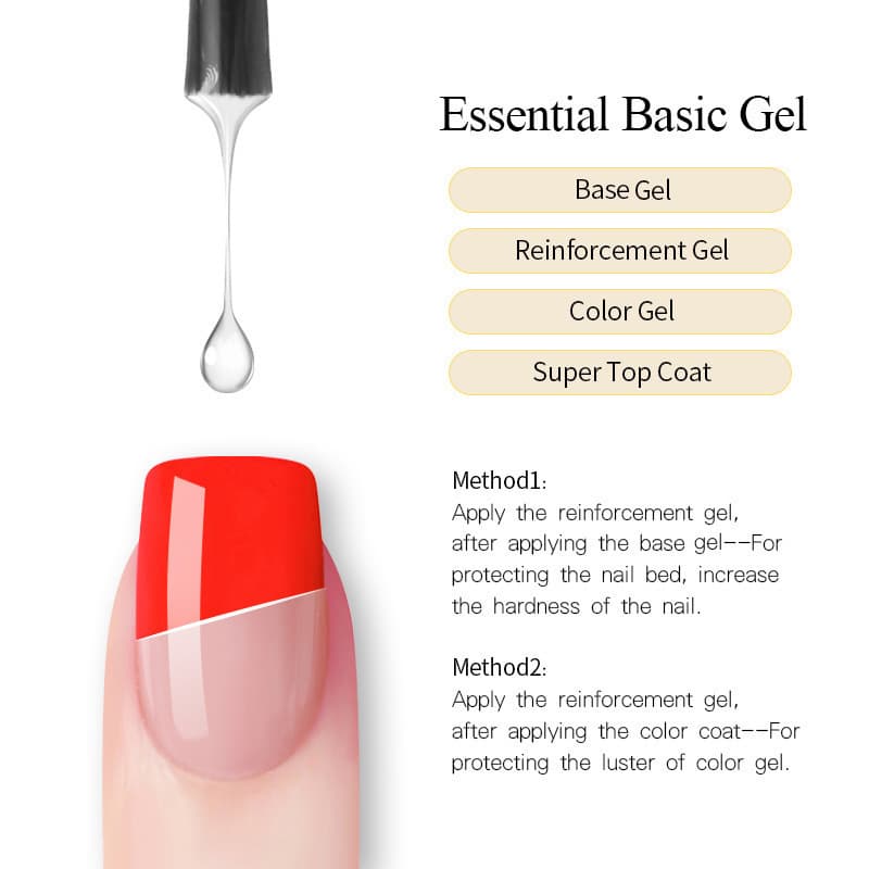 ②T 341 BORN PRETTY PRO 15ml Reinforcement Gel UV LED