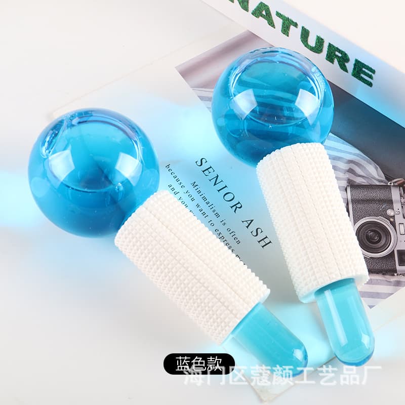 Korean New Ice Wave Ball Gel Essence Crystal Large Beauty Bar Beauty Salon Same Style Beauty Device Ice Skin Ball