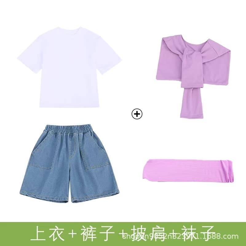Children's Day Candy Performance Costume for Elementary School Graduation Group Dance Choir Cheerleading Kindergarten