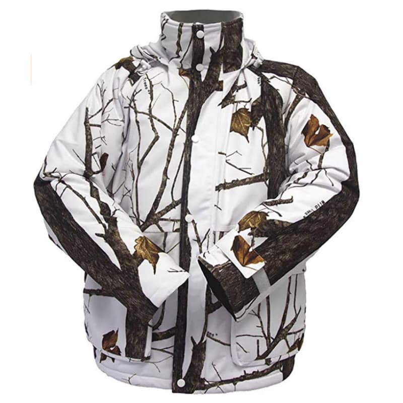 Customized men's snow camouflage/color hunting/hunting clothing white simulation camouflage/color hunting/jacket jacket