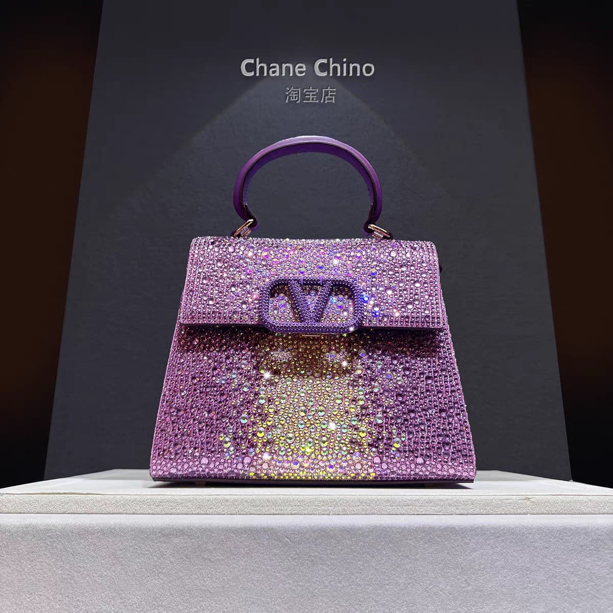 Counter Authentic High-End Luxury Bag for Women Rhinestone Handbag 2025 Autumn/Winter New Style Wedding Bag Zodiac Year Shoulder Crossbody