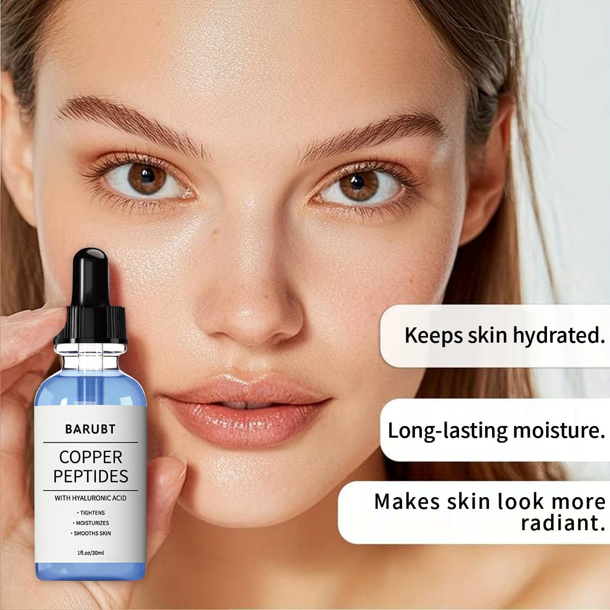 Amazon Bestseller Copper Peptides Serum for Face, Moisturizing