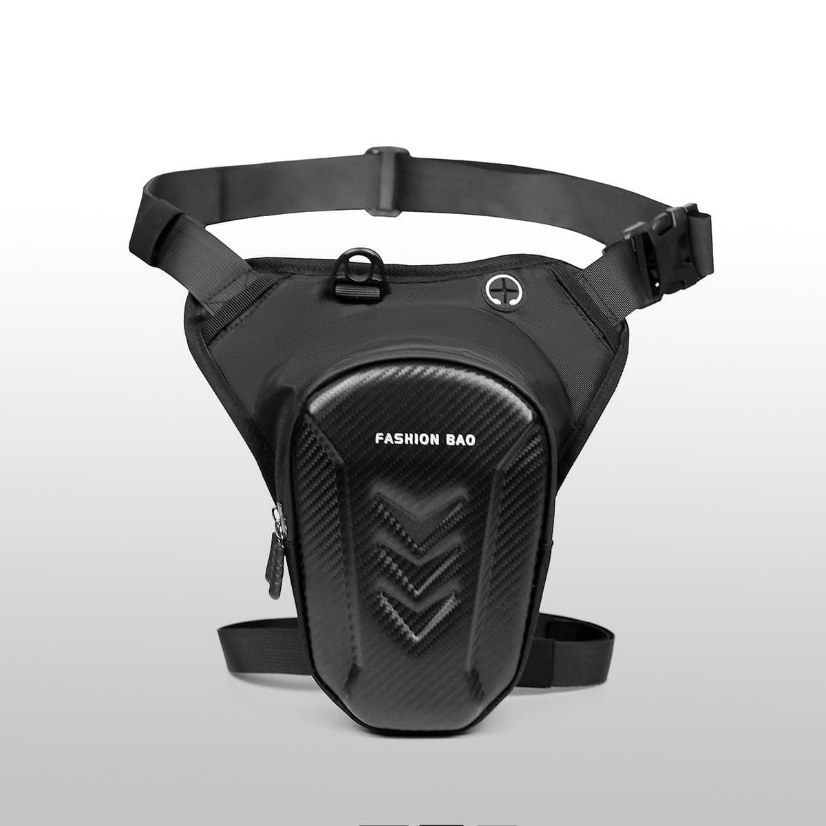 Motorcycle Riding Leg Bag Trendy Retro Hard Shell Multi-functional Crossbody Chest Bag Portable Unisex Motorcycle Bag