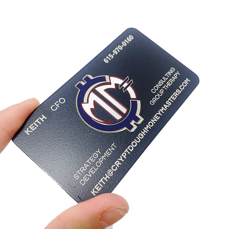 Exquisite personal metal business cards stainless steel electroplated gold silver cards hollow printing process custom printing