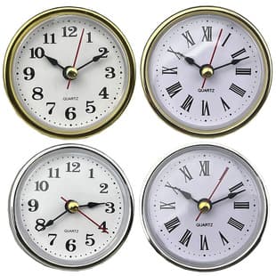 Cross-border Stock M2188-65MM Clock Head Embedded Clock Head Crafts Clock Simple Dial Clock Head
