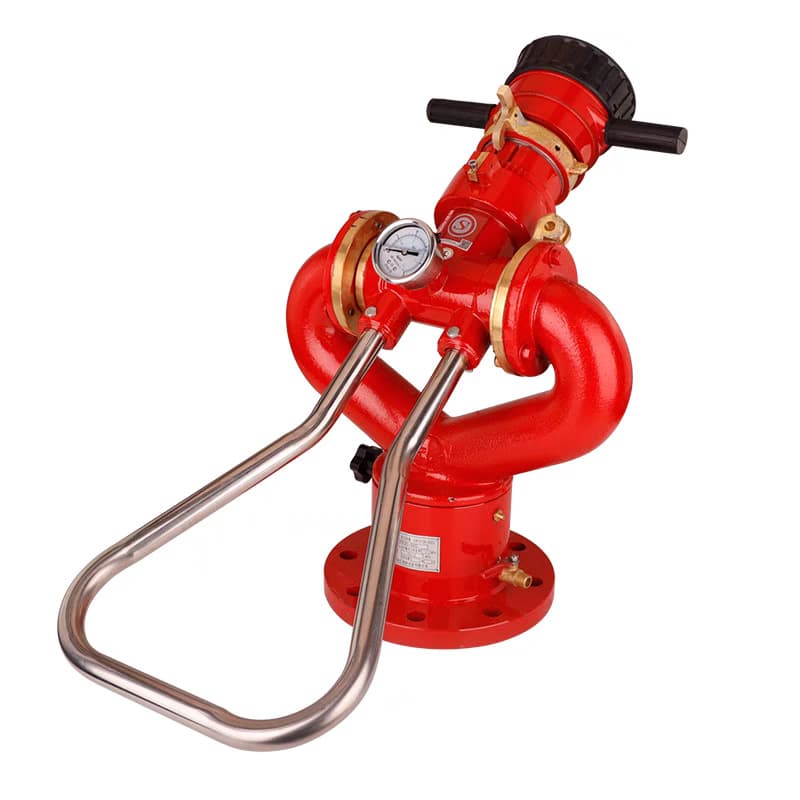 Adjustable Fixed Fire Monitor PS30 40 50 Manual Straight Stream Spray Fire Monitor Electric