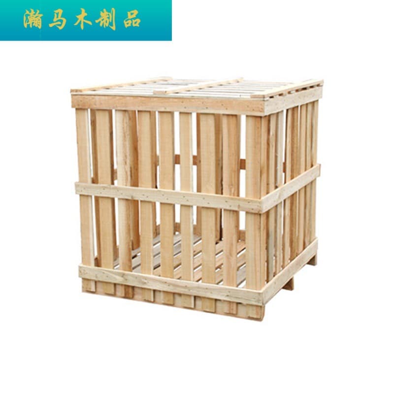 Custom Plywood Crates for Import/Export Packaging, Fumigation-Free Processed Machinery Equipment Framed Wooden Cases