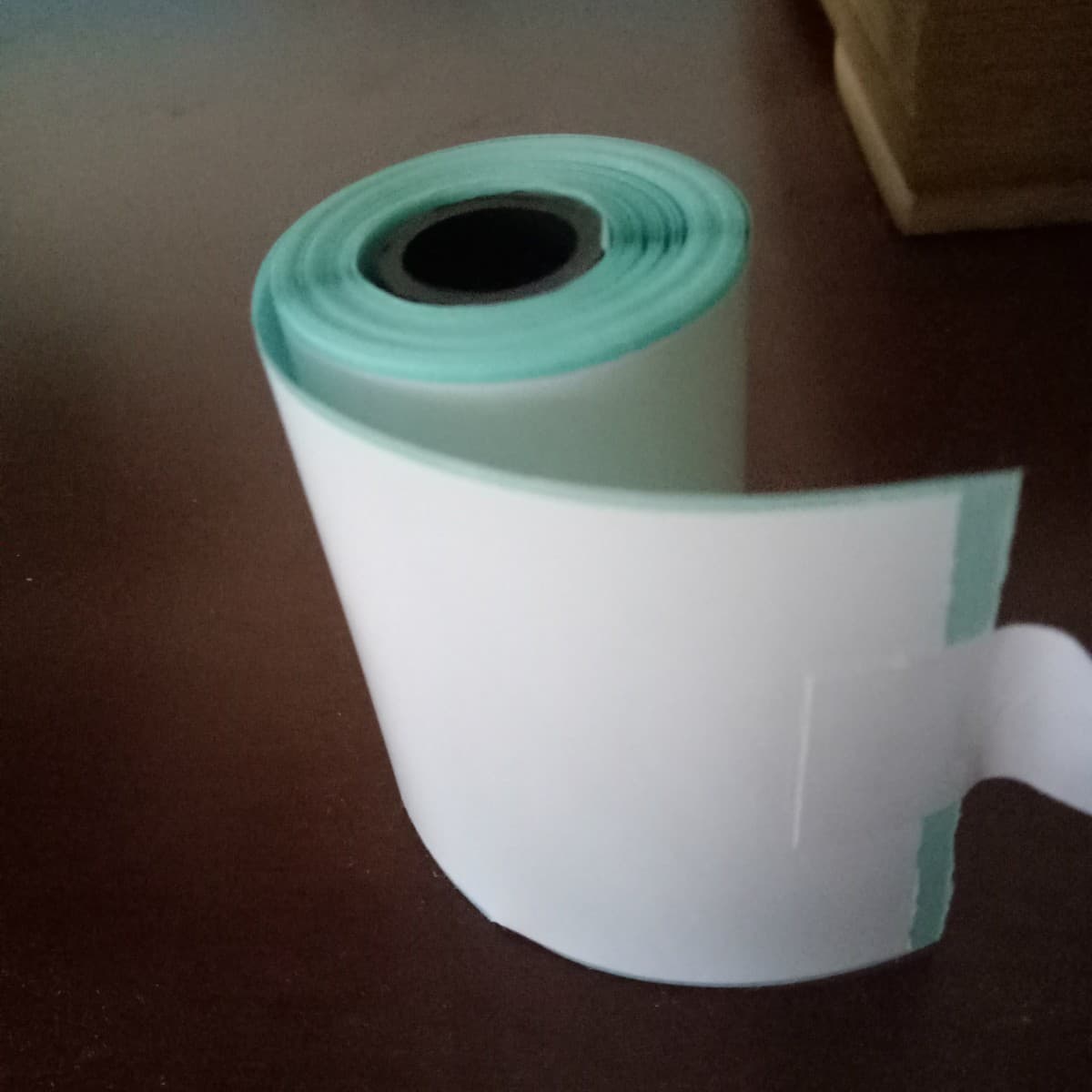 Thermal Continuous Adhesive 57*30mm, Meow Meow Machine Mistake Printer Paper 57X30, White or Blue Background Random Shipping