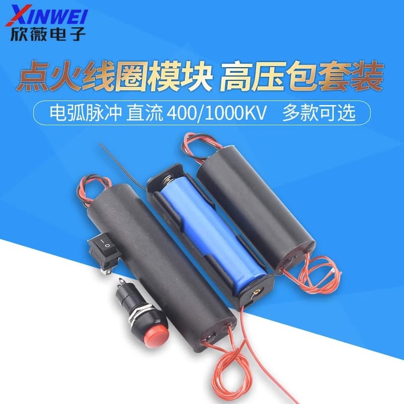 Arc Pulse DC 400/1000KV Pulse Inverter Type Generator Ignition Coil Module High Voltage Pack Set