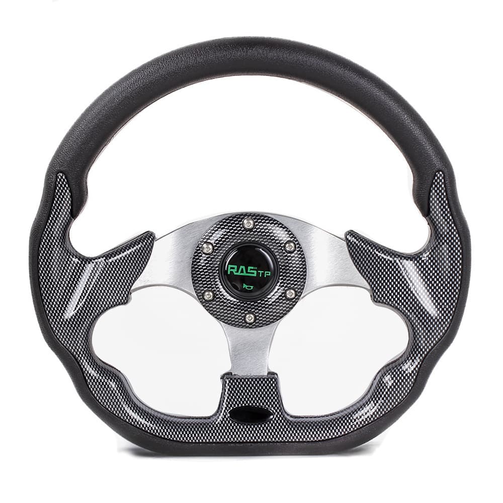 RASTP Racing Steering Wheel 13.5 Inch for Car Modification, Competition, Karting, All-Season Game Steering Wheel
